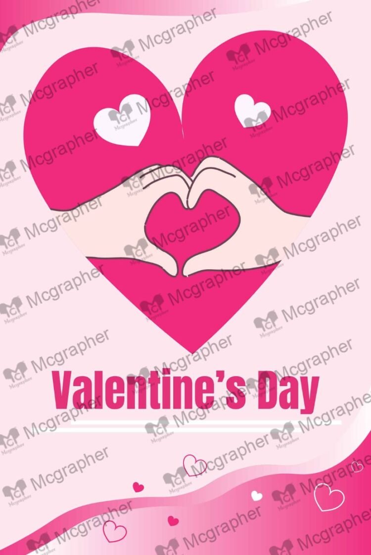 Valentine's Day Couple Illustration