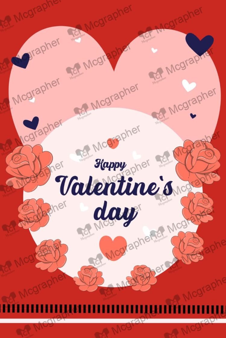 Valentine's Day Heart Illustration