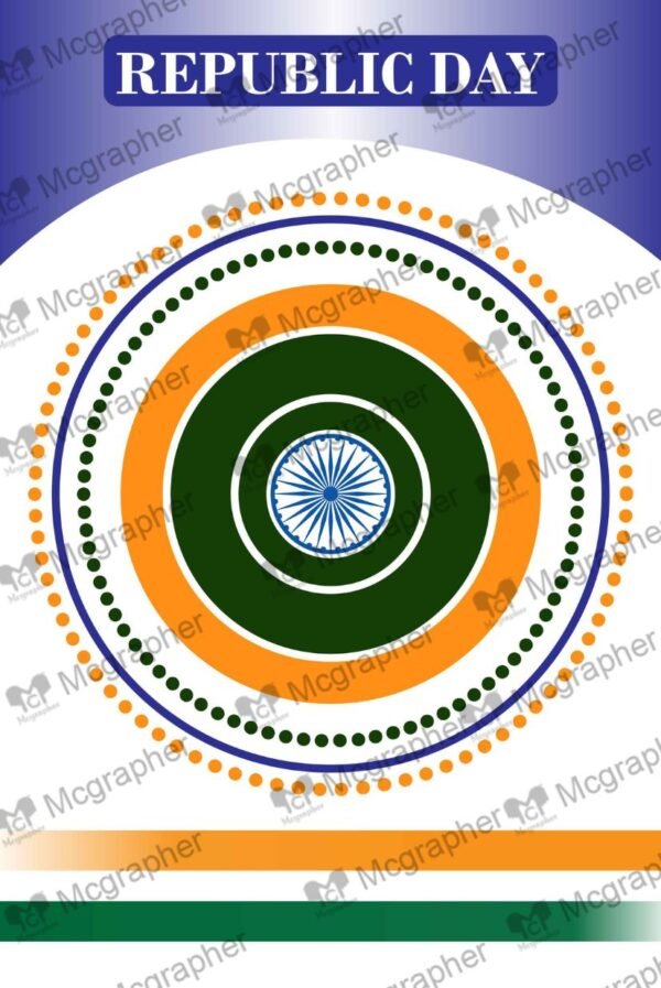 Republic Day National Indian Celebration Illustration