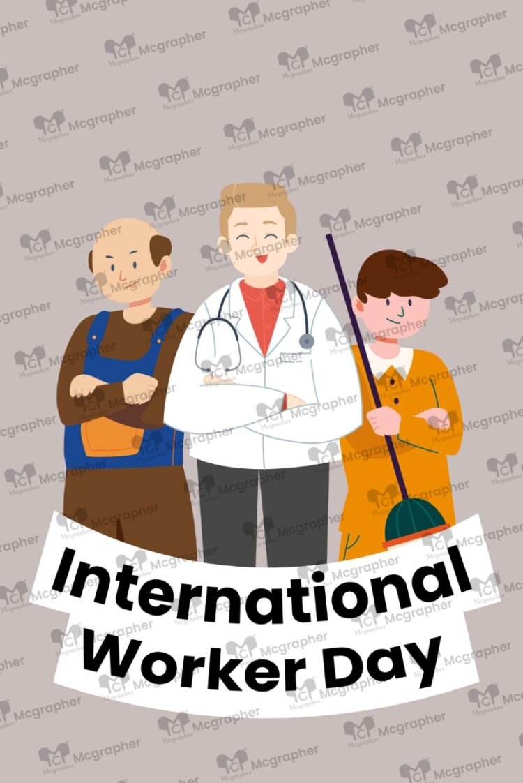 International Workers Day Vector Illustration