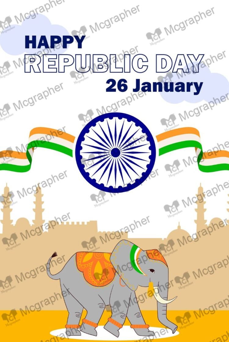 Republic Day National Indian Pride Illustration