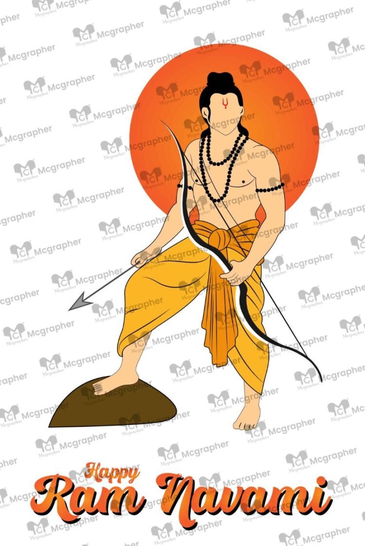 Ram Navami vectors artwork Illustration