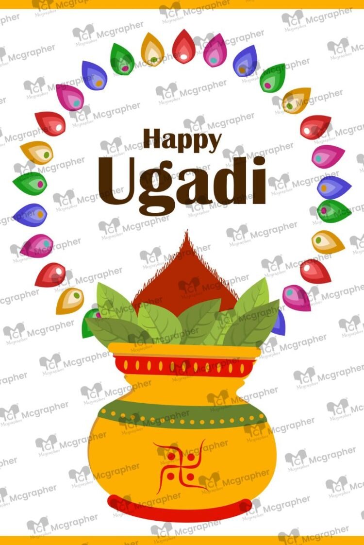 Ugadi Festival vectors artwork Illustration