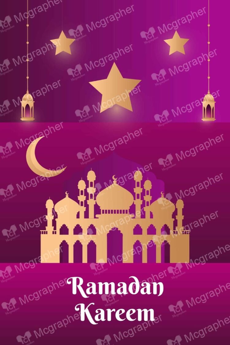 Ramadan kareem Islamic event Illustration