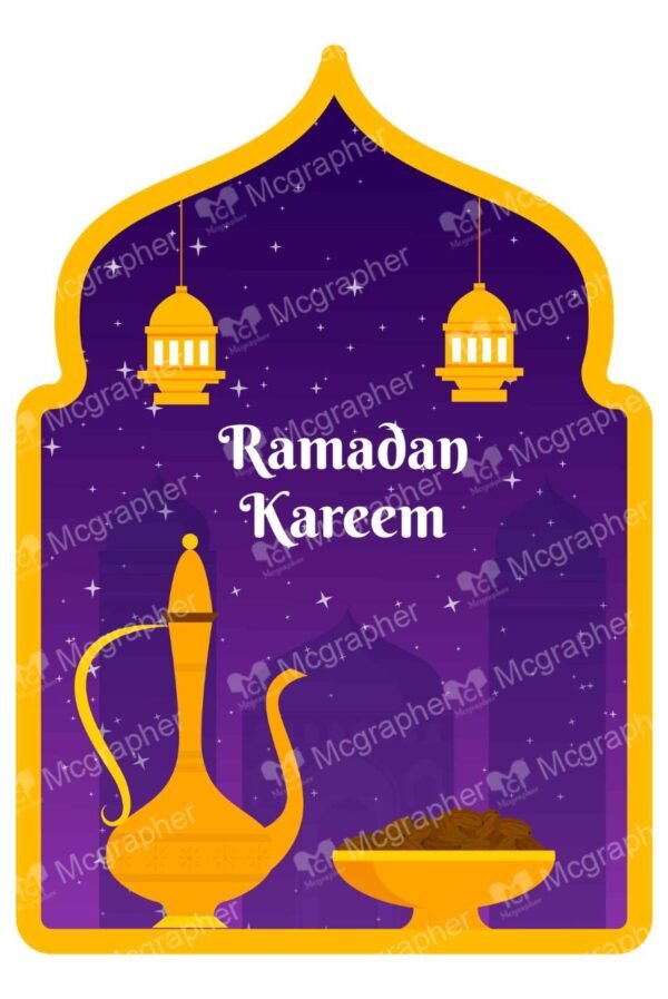 Ramadan kareem Islamic festive Illustration