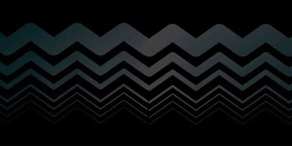 Black background with zig zag line