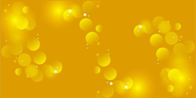 Yellow background with sparkling light