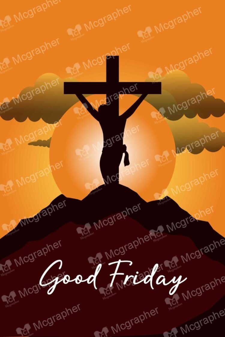 Good friday Vector Illustration