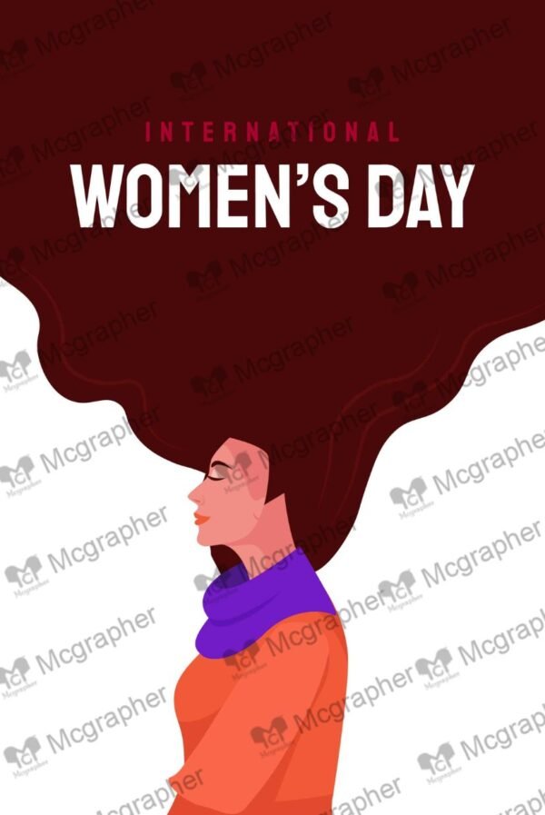 Happy womens Day Illustration