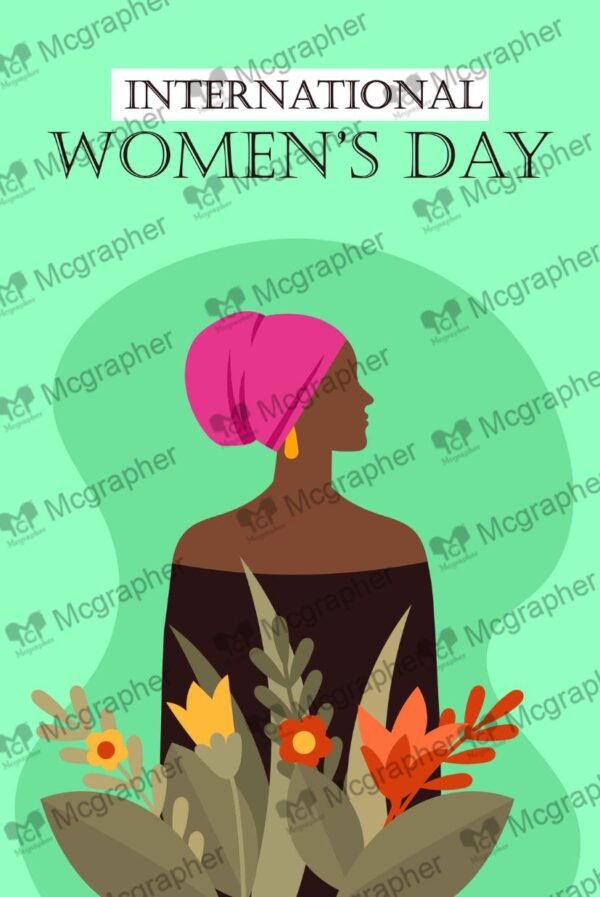 Happy women's Day Empowerment Art Illustration