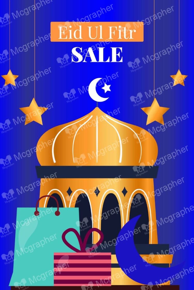 Eid ul Fitr Festive Big Sale Vectors Illustration