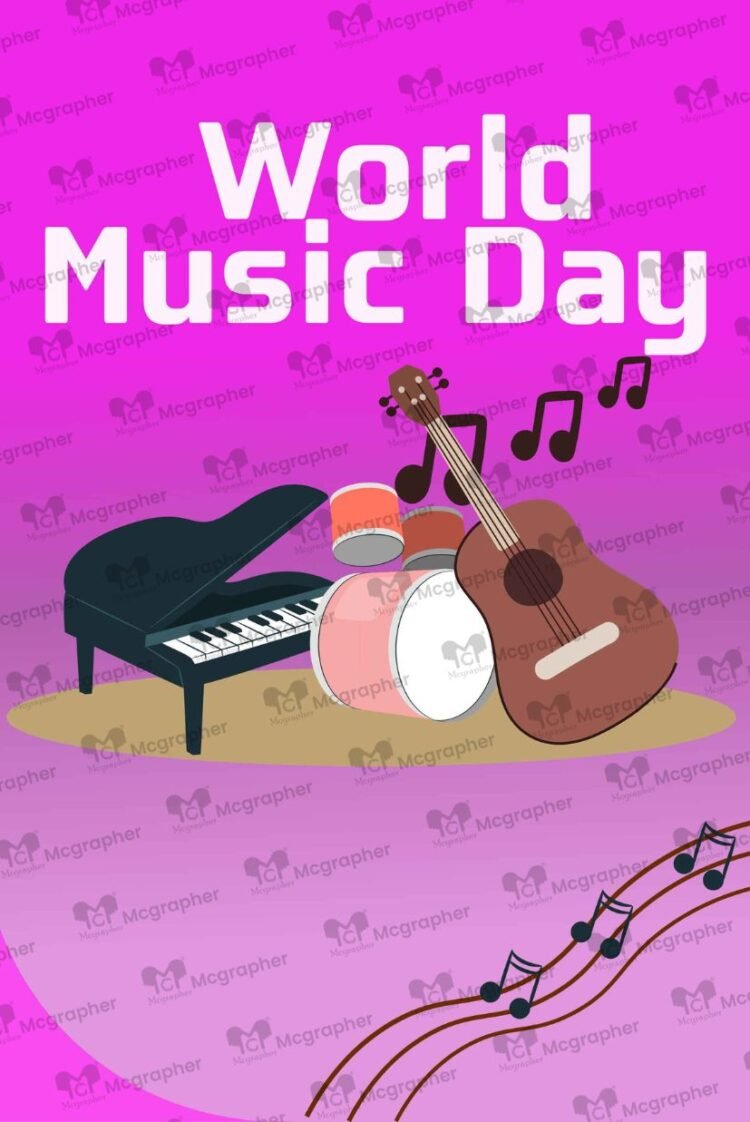 World Music Day Illustration