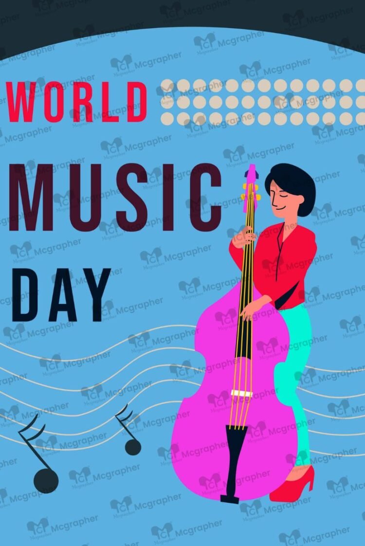 Musical Celebration Day Event Illustration