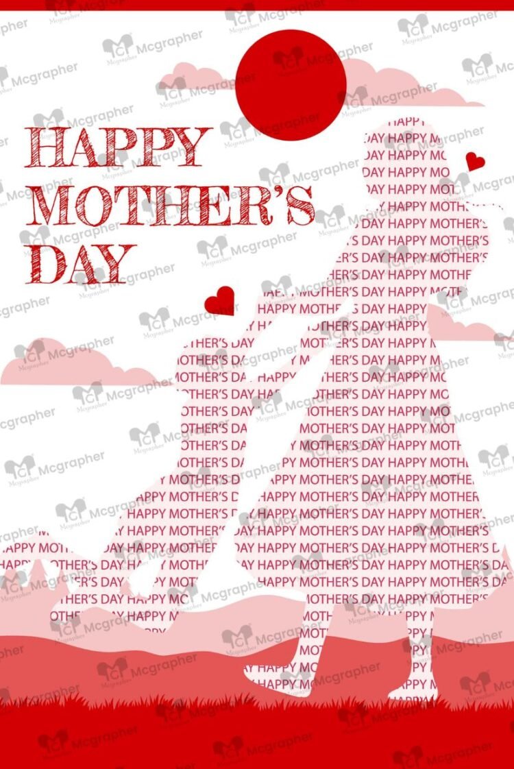Mothers Day vector art Illustration