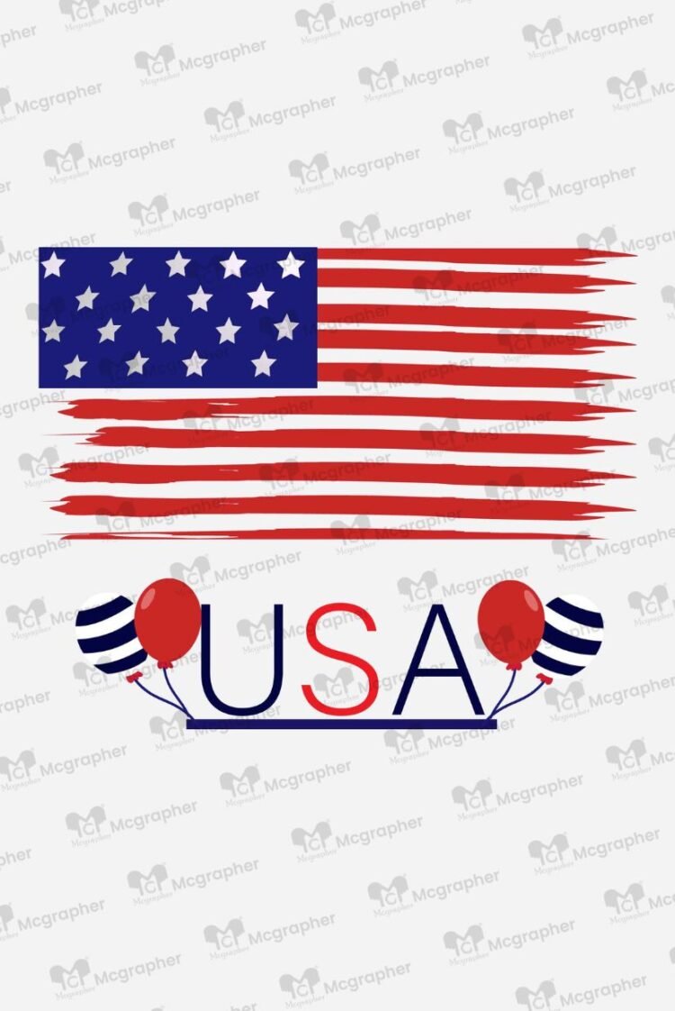 National flag USA vector Illustration