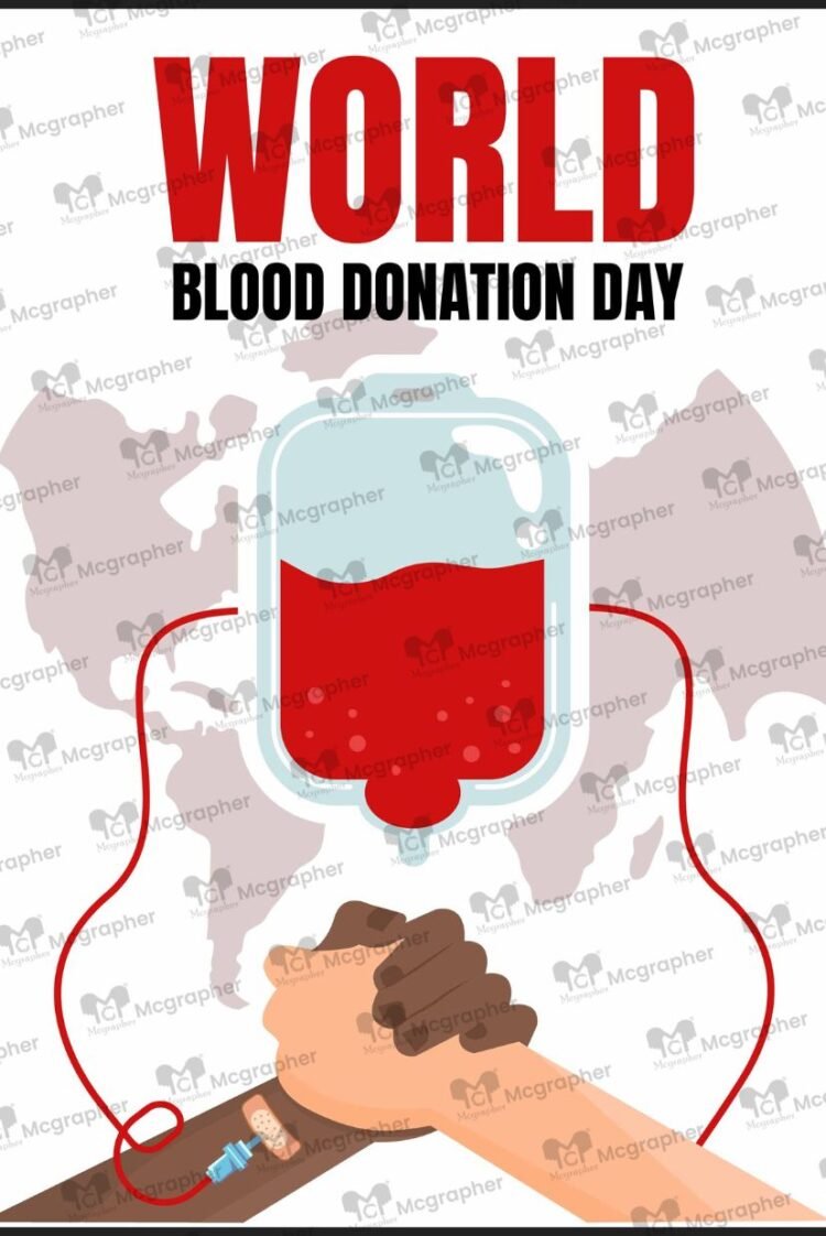 Blood Donation Day life Donor Illustration