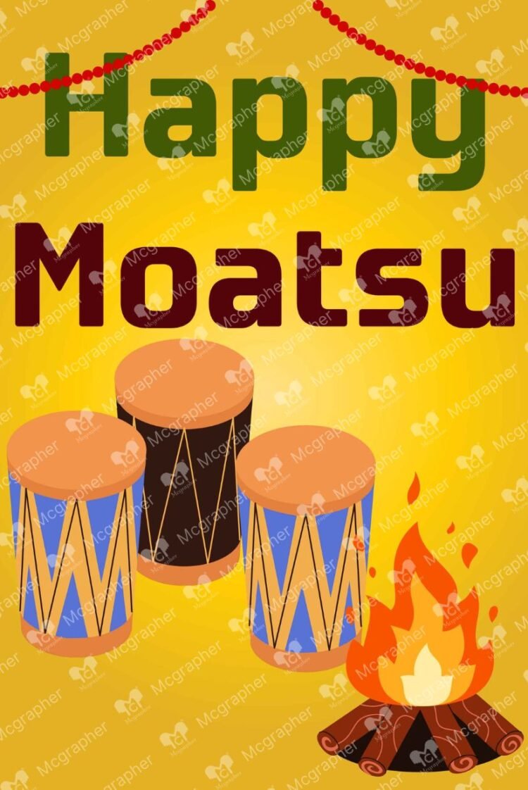 Moatsu Festival Naga Culture Illustration