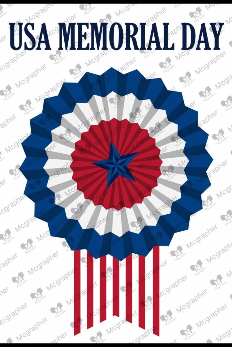 American Memorial Illustration