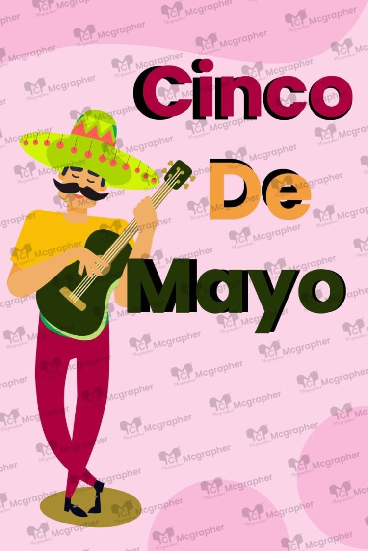 Cinco de mayo mexican culture Vector Illustration