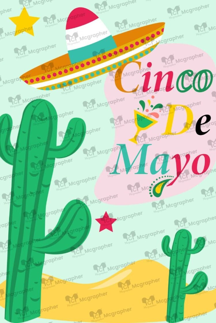 Cinco de mayo mexican festive Vector Illustration