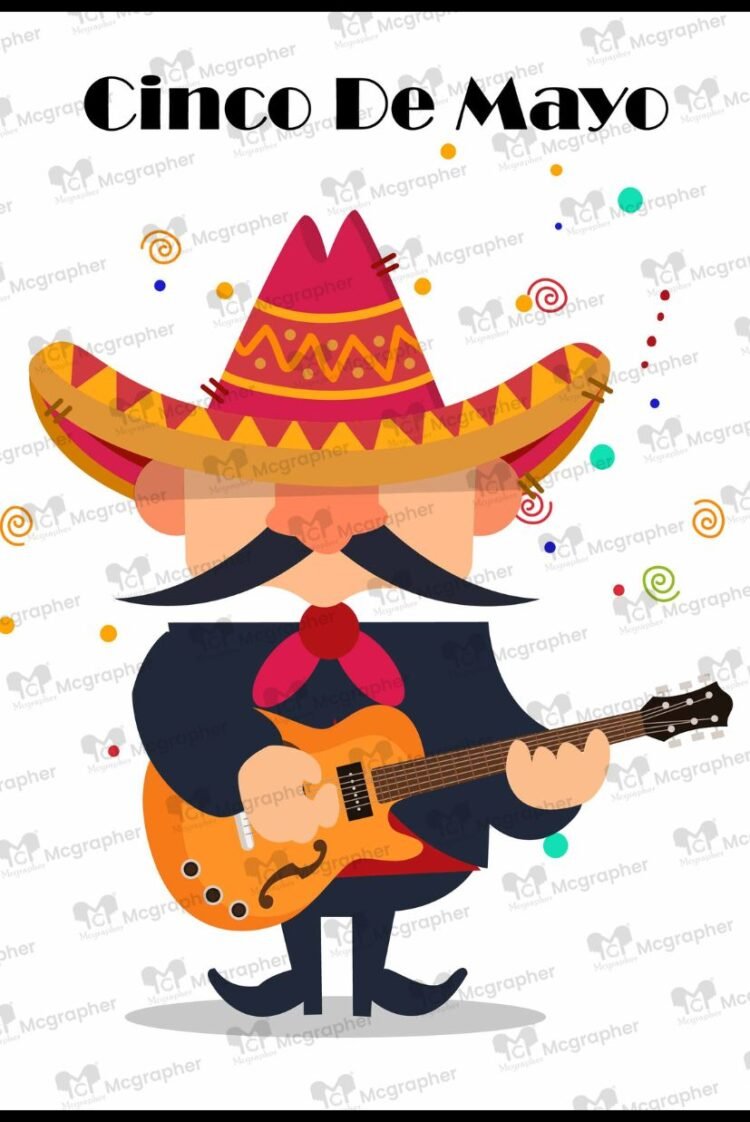 Cinco de mayo celebration Illustration