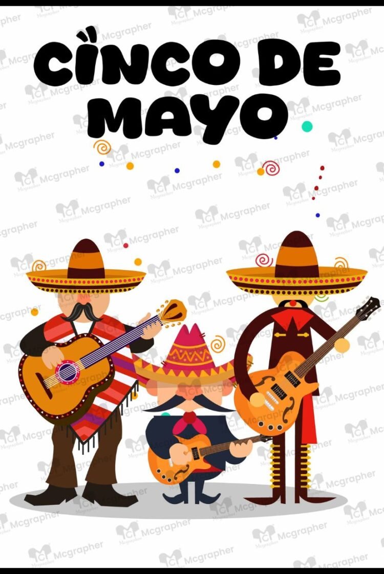 Cinco de mayo cactus Illustration