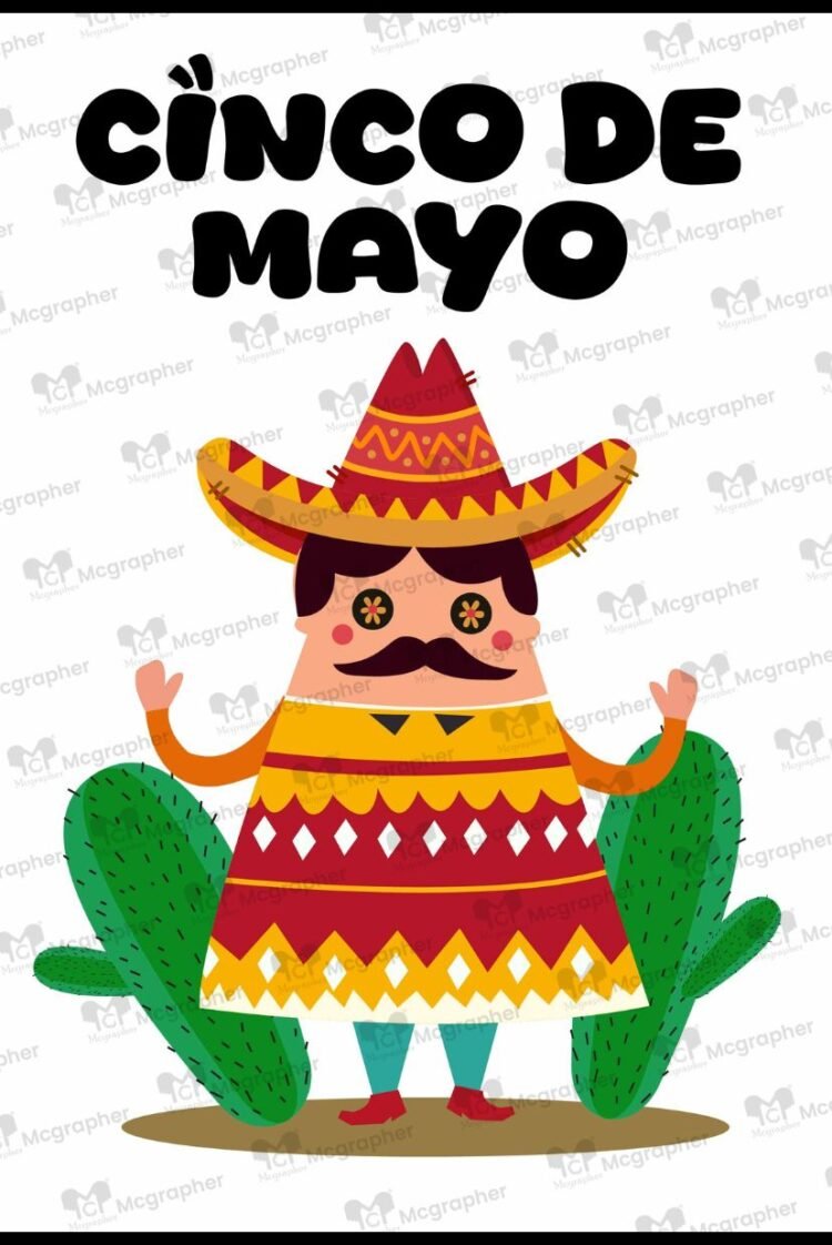 Cinco de mayo fiesta Illustration