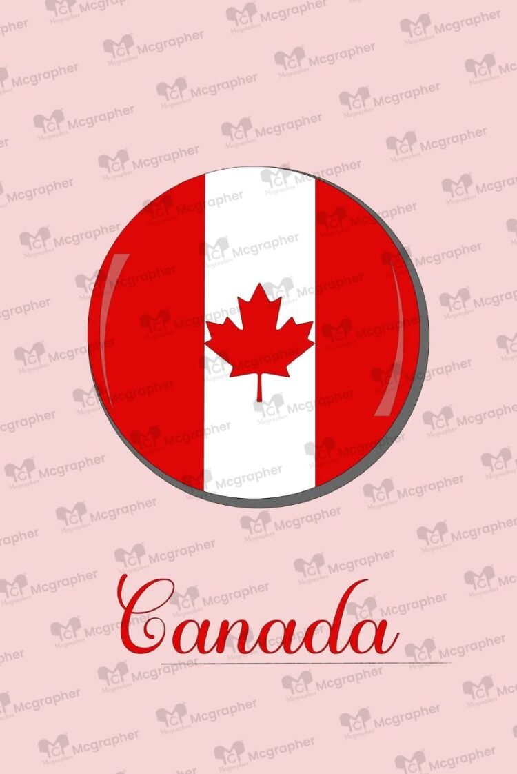 Canada Flag Vector Illustration