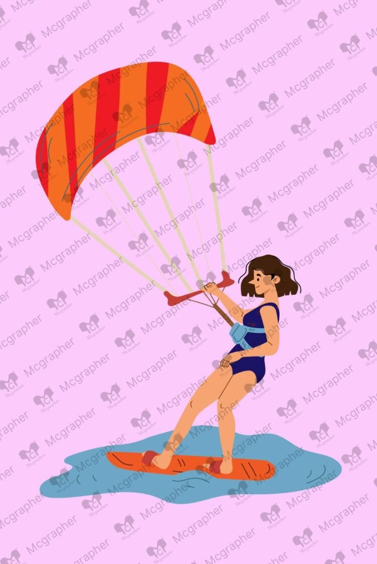 Summer splash vector Illustration