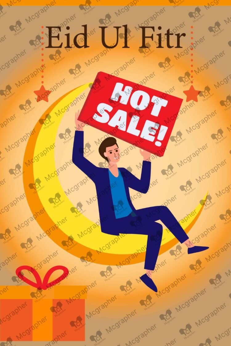Eid ul Fitr Festive Sale Illustration