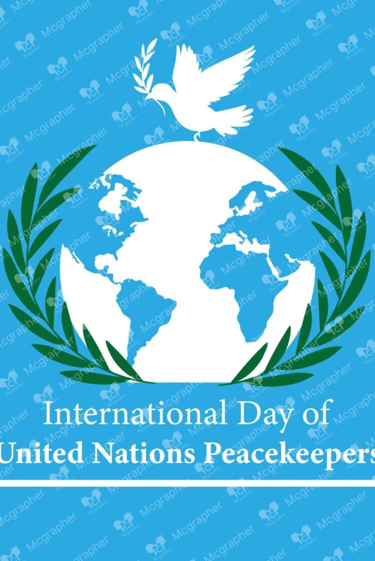 International Day Of UN Peacekeepers Illustration