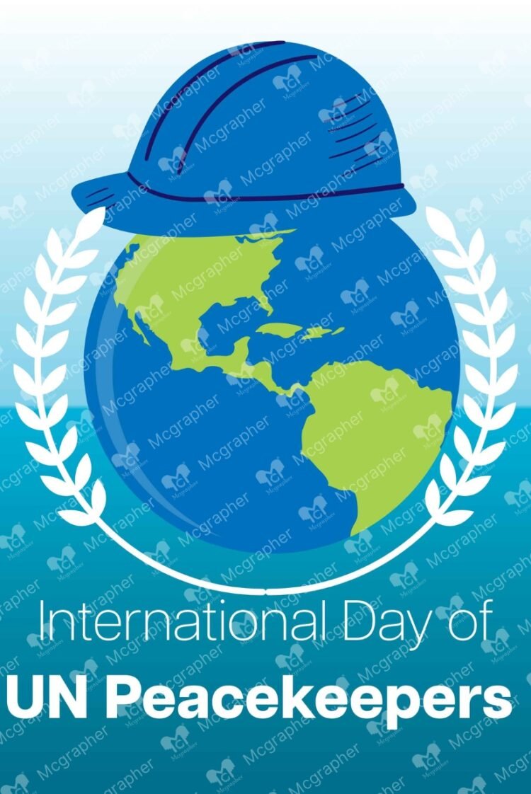 UN Peacekeepers day Illustration