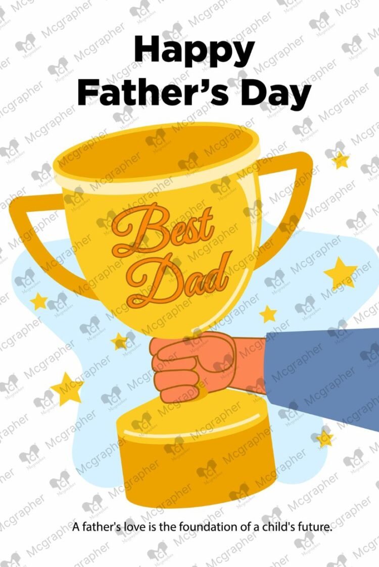 Father's Day dad love Illustration