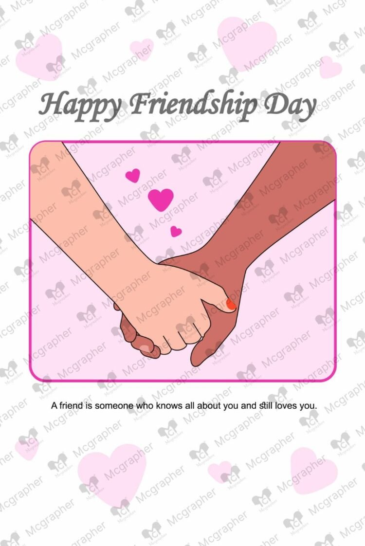 Best friends day Illustration