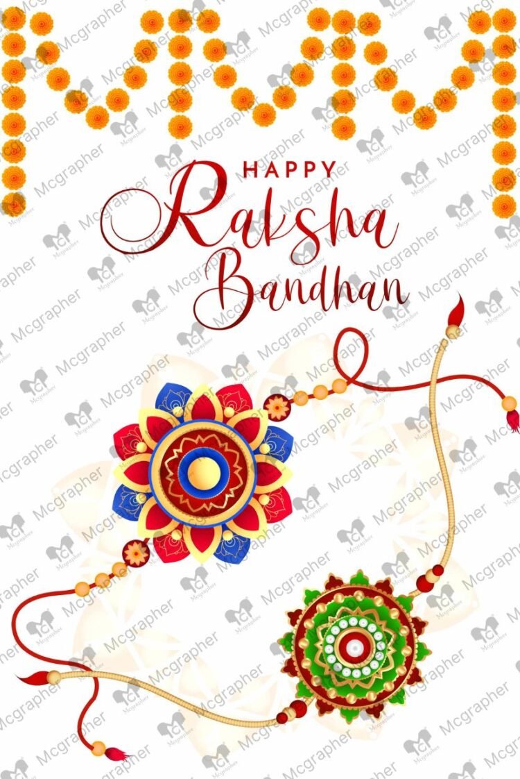 Raksha Bandhan rakhiya Illustration