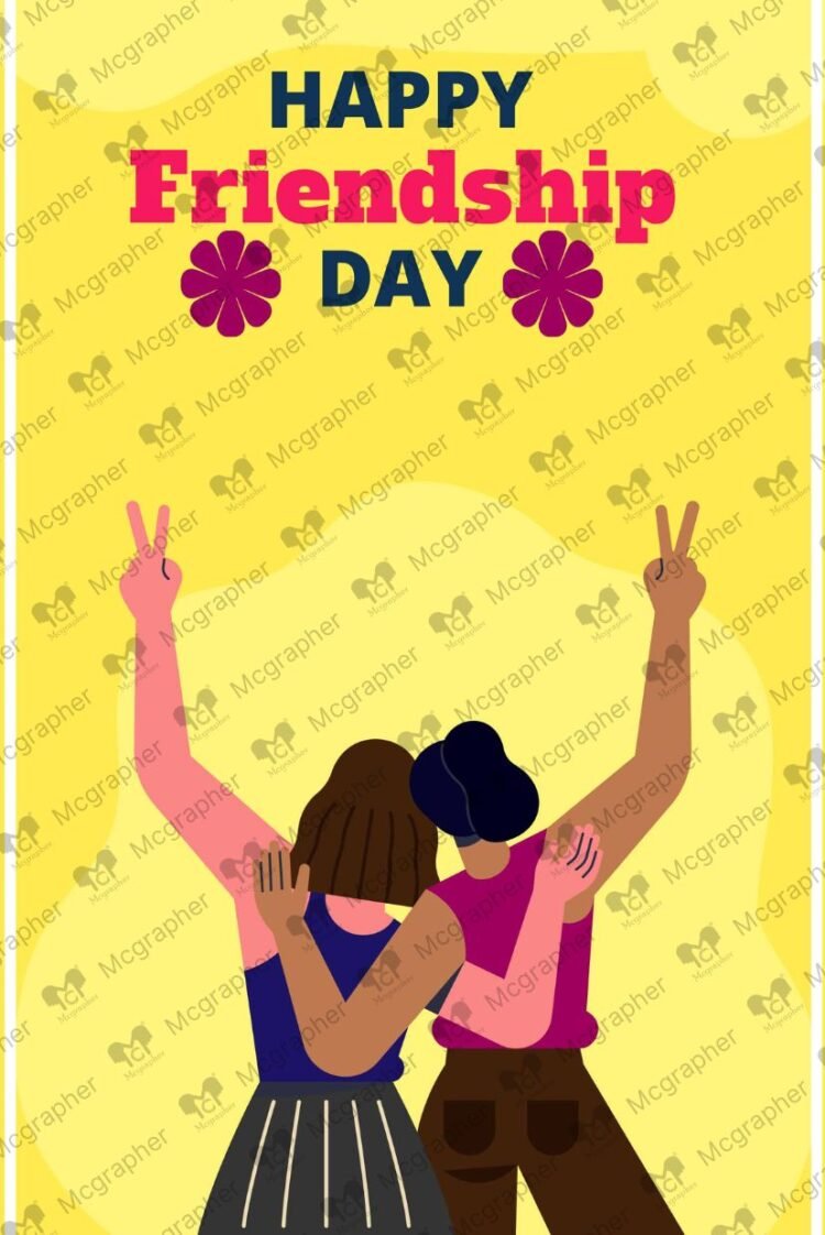World Friendship day vector Illustration