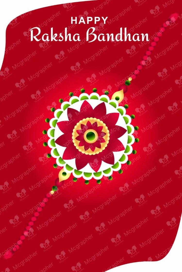 Raksha Bandhan wishes Illustration