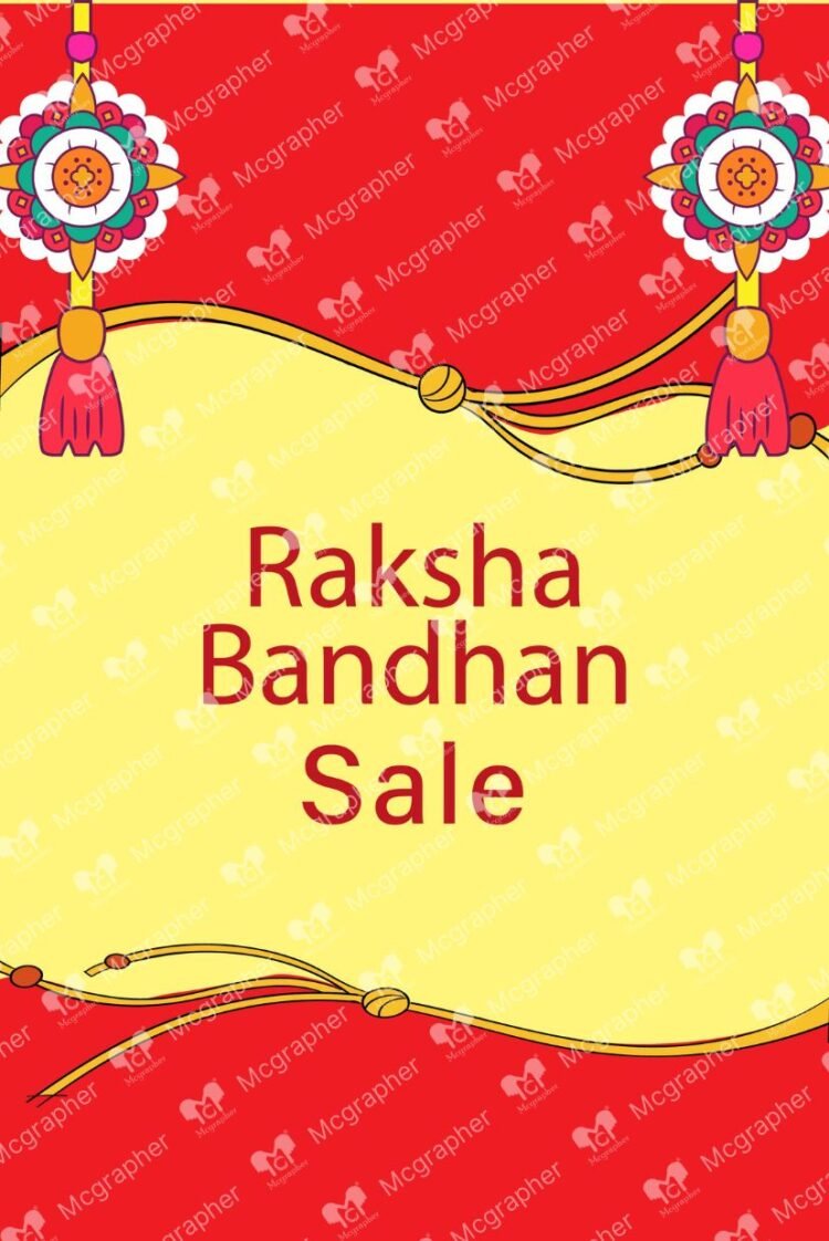 Raksha Bandhan Sale vector Illustration