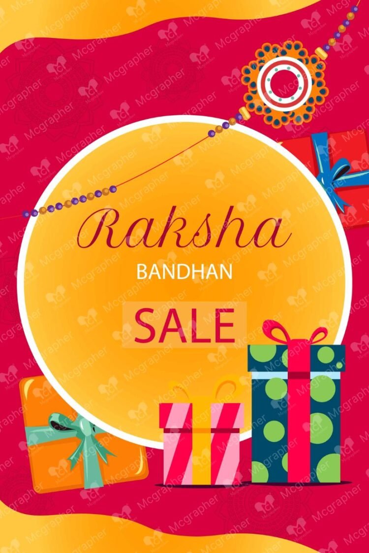 Raksha Bandhan big Sale Illustration