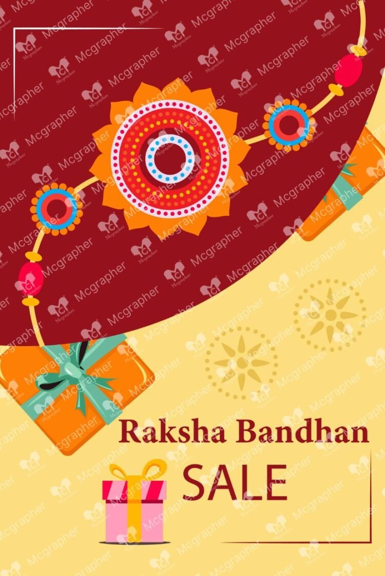 Raksha Bandhan festival Sale Illustration
