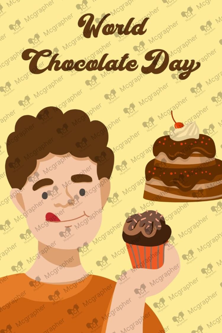 Chocolate Day vector Illustration