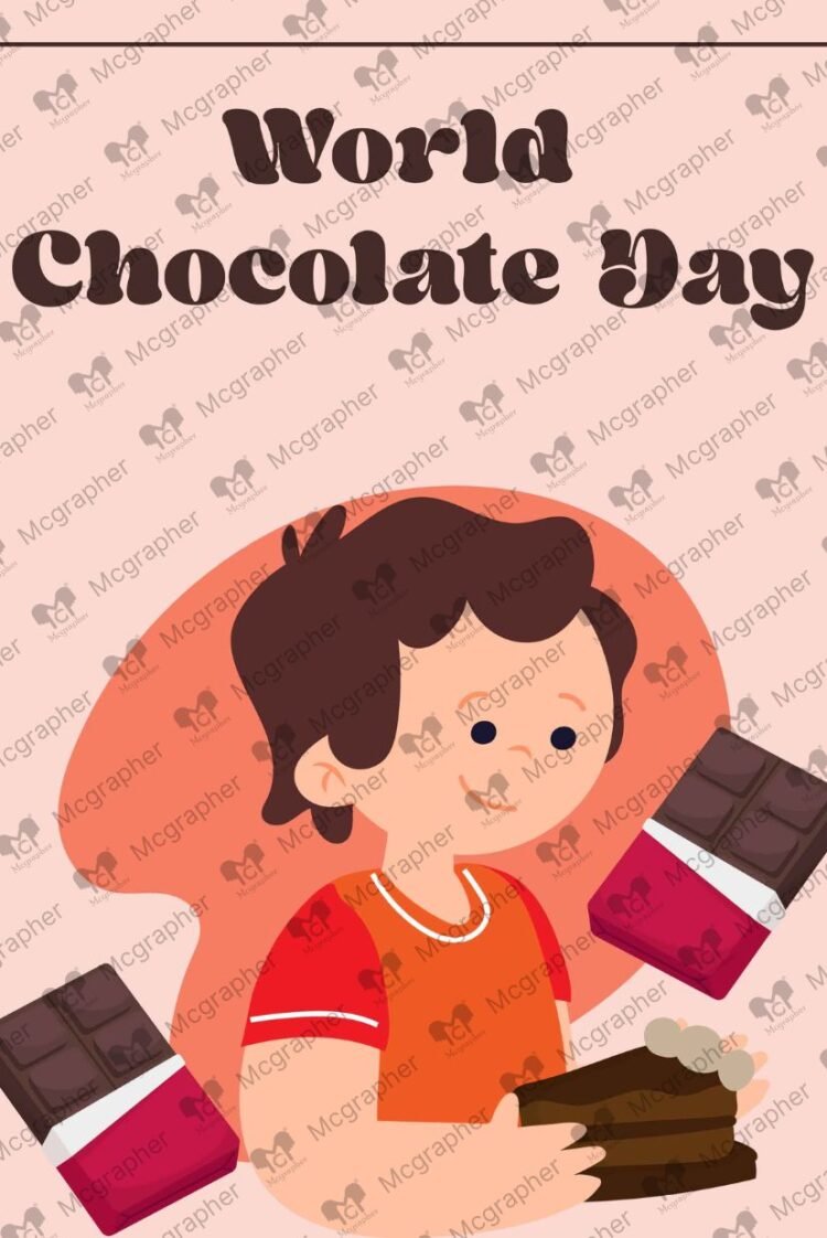 World Chocolate Day Illustration