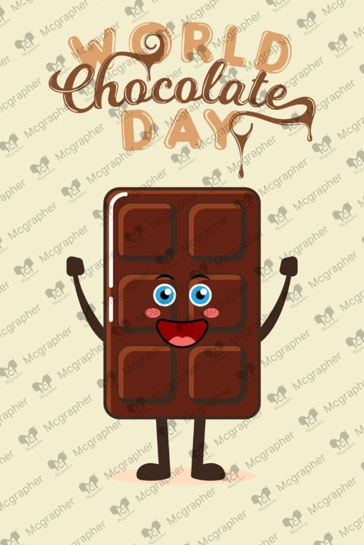 World Chocolate Day obsession Illustration