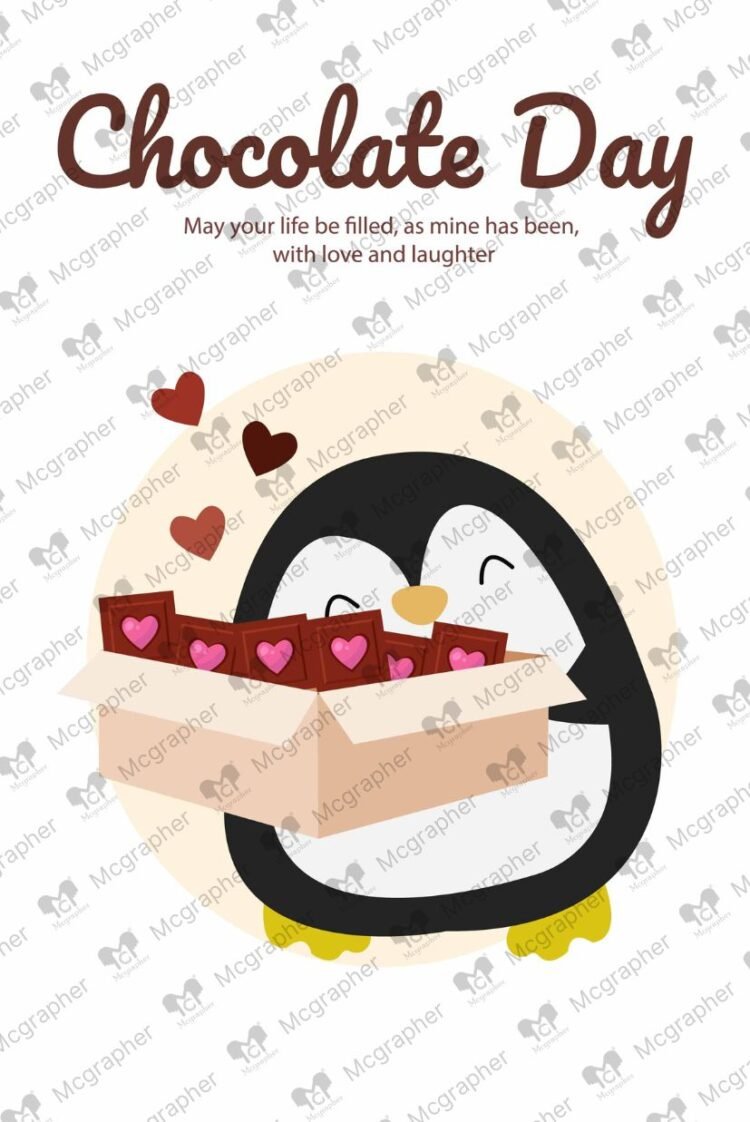 Chocolate Day art Illustration
