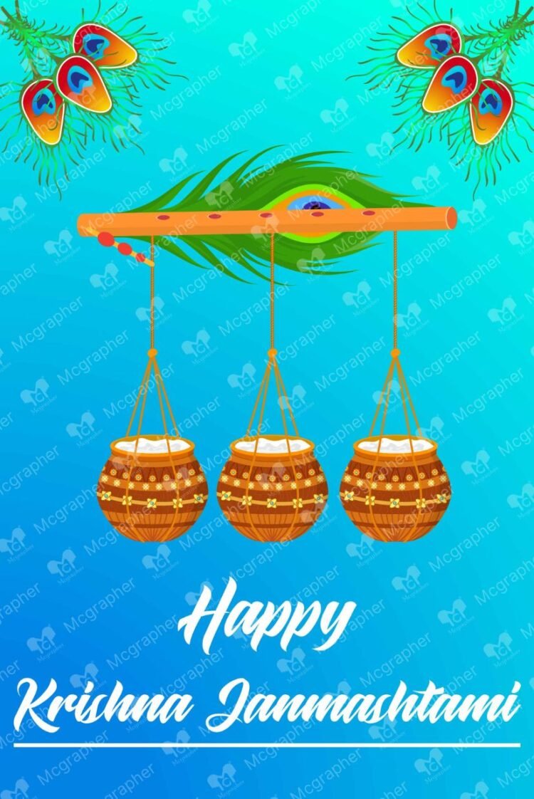 Janmashtam festival Illustration