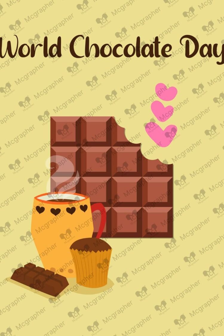 Chocolate Day for Couples Illustration