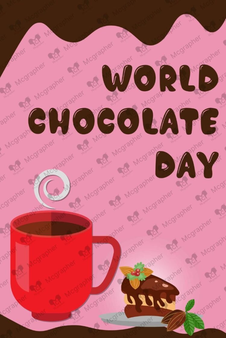 Valentine Week Chocolate Day Illustration