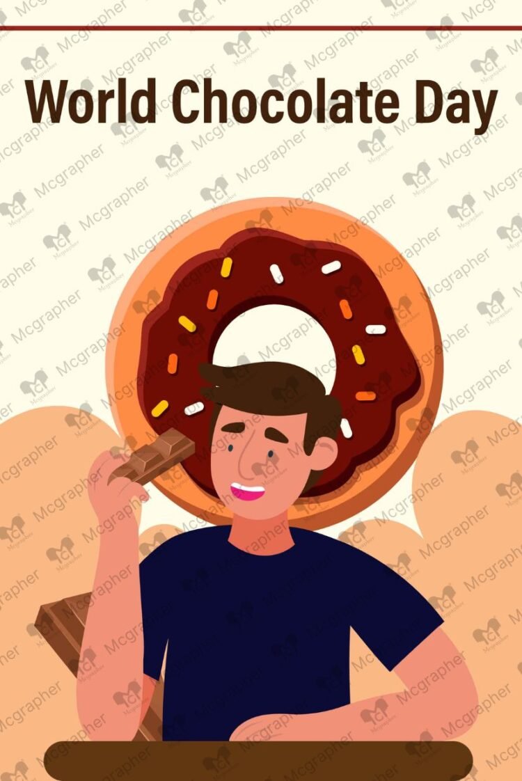 Chocolate Day Celebration Ideas Illustration