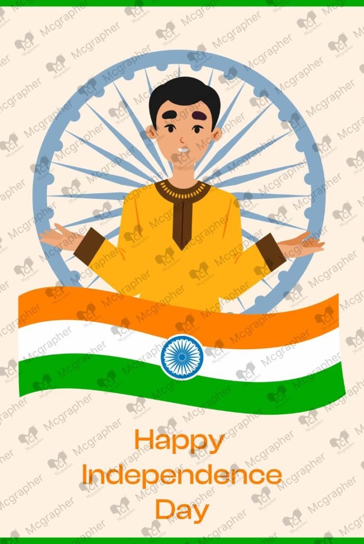 Independence Day Indian Illustration