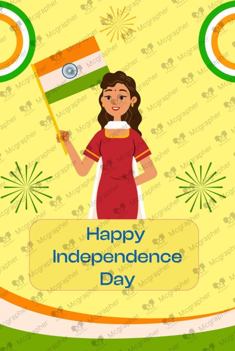 Independence Day India Illustration
